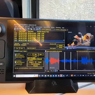 Chân đế Steam Deck - Bản Remix Bo Tròn