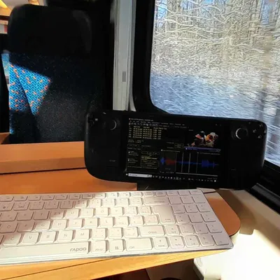 Chân đế Steam Deck - Bản Remix Bo Tròn