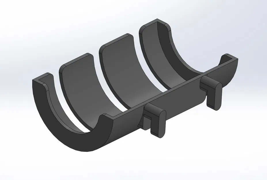 Kệ giữ cuộn cáp USB (Ikea Skadis) - Image 2