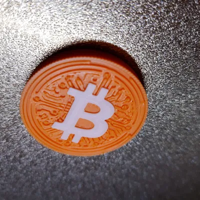 Nam Châm Bitcoin 40mm (Nam Châm 6x3mm hoặc 12x3mm)