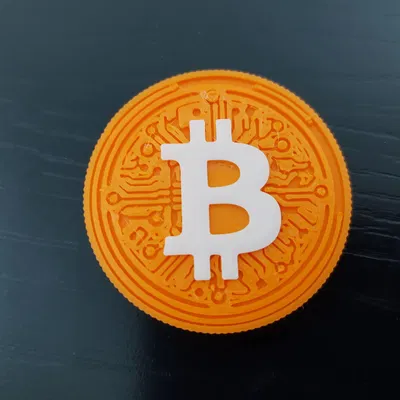 Nam Châm Bitcoin 40mm (Nam Châm 6x3mm hoặc 12x3mm)