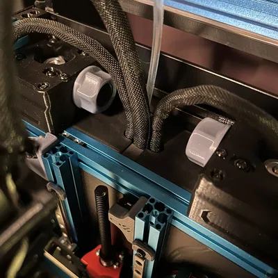 Phụ kiện Mod Voron V0.2 Nema17: Kẹp Panel, Bản Lề và Tophat