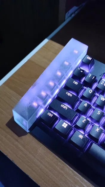 Nắp che một phần cho bàn phím Razer BlackWidow V4 X - Image 1