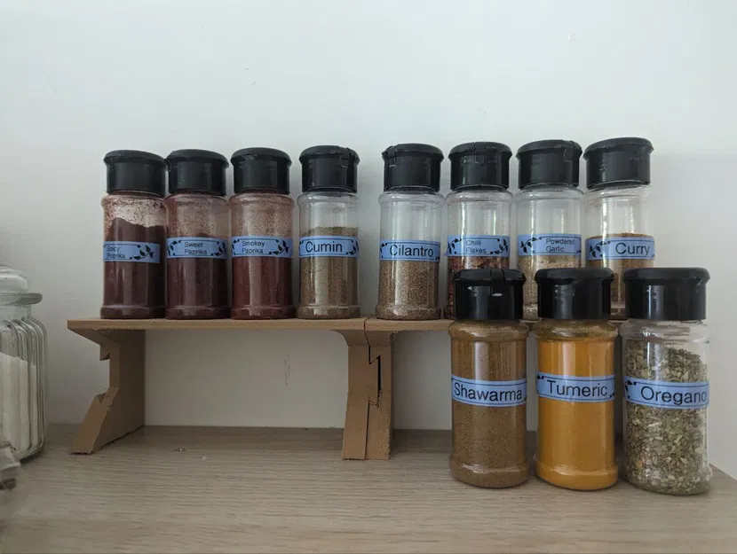 Kệ Gia Vị Có Lỗ Đựng Chai - Image 2