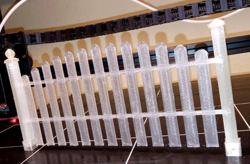 Mô hình hàng rào gỗ - Image 2