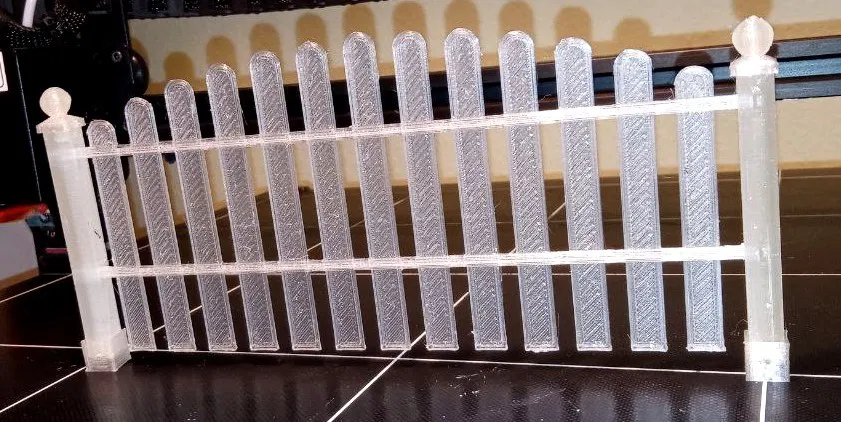 Mô hình hàng rào gỗ - Image 3