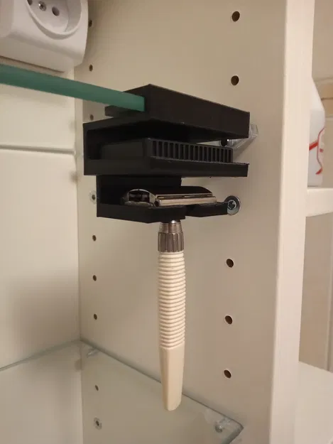 Giá đỡ dao cạo và lưỡi dao cạo IKEA Lillangen - Image 1