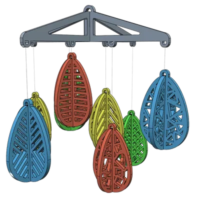 Trứng trang trí Phục Sinh dễ in