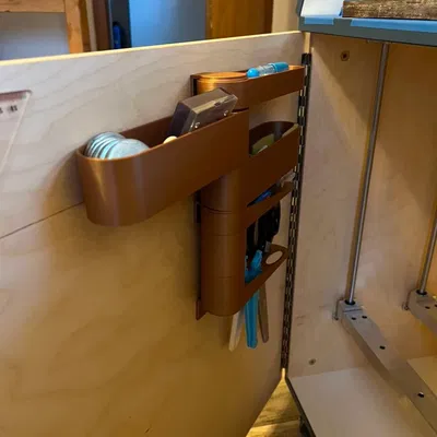 Hệ thống hộp đựng đồ gắn cửa dọc