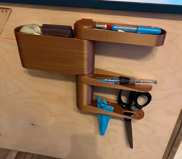 Hệ thống hộp đựng đồ gắn cửa dọc - Image 3