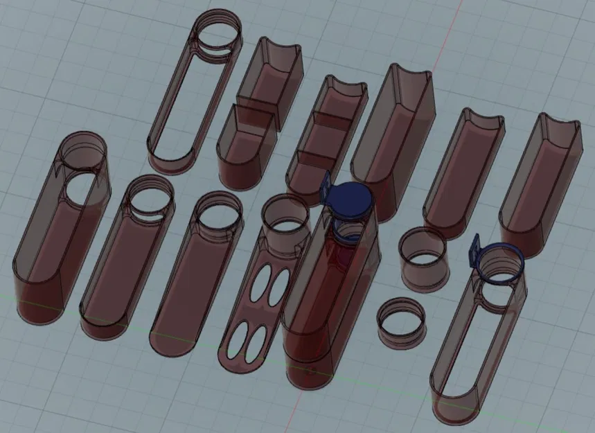 Hệ thống hộp đựng đồ gắn cửa dọc - Image 6