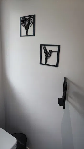 Giá Đỡ Điện Thoại Treo Tường Trang Trí Có Bản Lề - Image 2