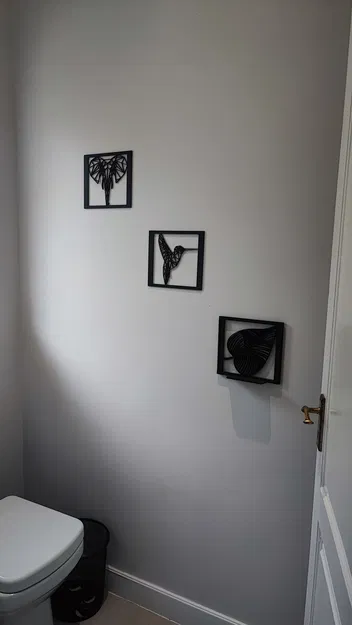 Giá Đỡ Điện Thoại Treo Tường Trang Trí Có Bản Lề - Image 3