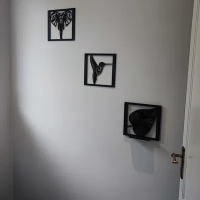 Giá Đỡ Điện Thoại Treo Tường Trang Trí Có Bản Lề