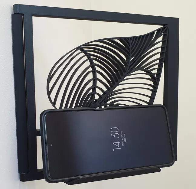 Giá Đỡ Điện Thoại Treo Tường Trang Trí Có Bản Lề - Image 4