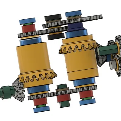 Hộp số tự động 2 cấp cho RC Unimog (lần thử nghiệm #3)