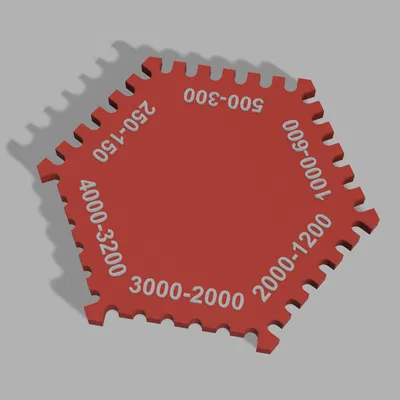 Lược để đo lớp phủ sơn ướt.