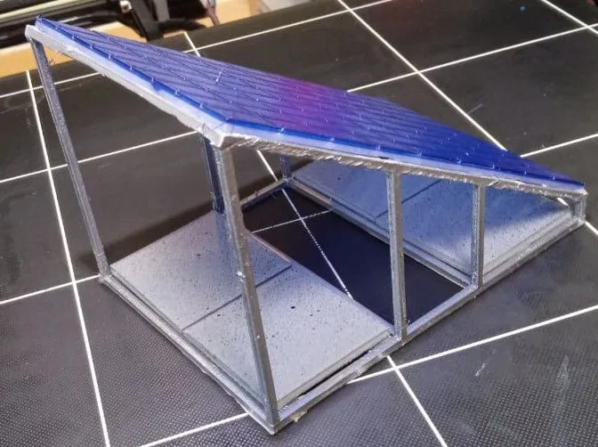 Mô Hình Tấm Pin Năng Lượng Mặt Trời Tỷ Lệ 1:100 - Image 2