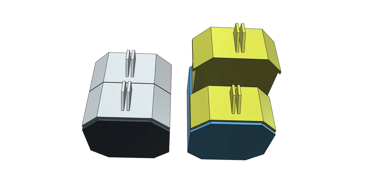 Hộp đựng ngăn kéo để bàn làm việc, văn phòng, trang sức, dễ in, không cần support - Image 7