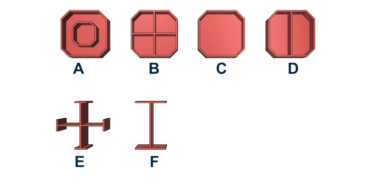 Hộp đựng ngăn kéo để bàn làm việc, văn phòng, trang sức, dễ in, không cần support - Image 13