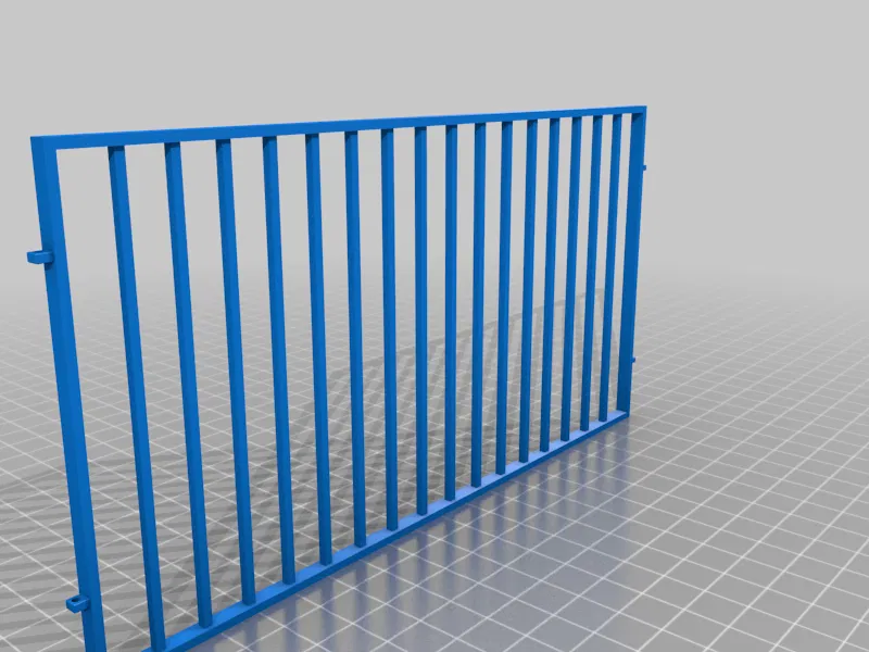 Mô Hình Hàng Rào Sắt - Image 3