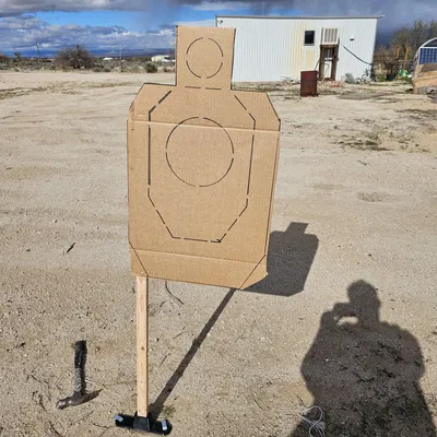 Chân Đế Bia Tập Bắn In 3D