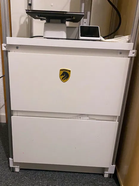 Giá đỡ IKEA MALM cho profile 20x20mm / Kệ máy in DIY - Image 3