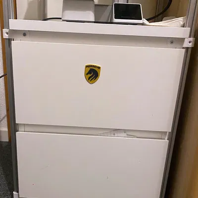 Giá đỡ IKEA MALM cho profile 20x20mm / Kệ máy in DIY