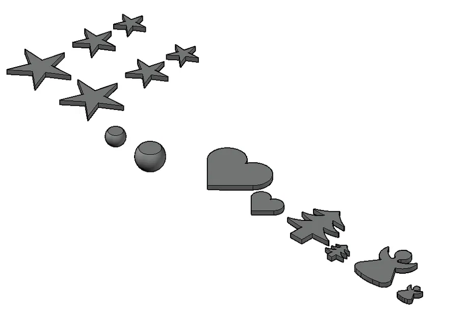 Các Bộ Phận In Vòng Nguyệt Quế Hạt Óc Chó - Image 4