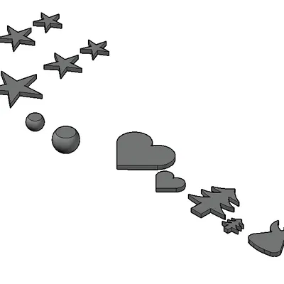 Các Bộ Phận In Vòng Nguyệt Quế Hạt Óc Chó