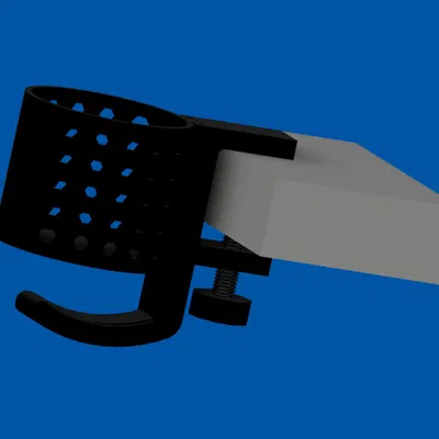 Giá Đỡ Chai Nước và Tai Nghe Cạnh Bàn 2b