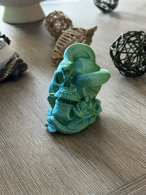 Tượng Đầu Lâu & Rắn (Photogrammetry / Quét 3D) - Image 1