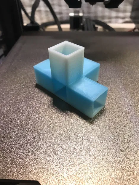 Bộ Nối 5 Chiều Cho Thanh Vuông 5/8"x5/8" - Image 1