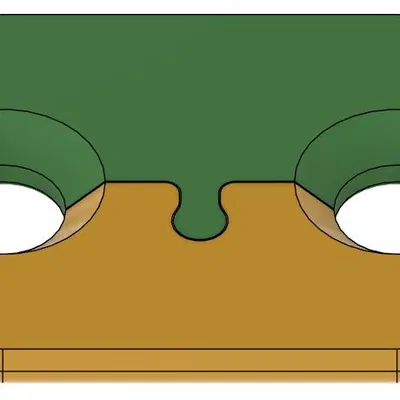 Chụp Ống Sưởi Đôi/ Nắp Ống Nhiệt - Phiên Bản 3 Che Ống Sưởi/ Nắp Ống Nhiệt