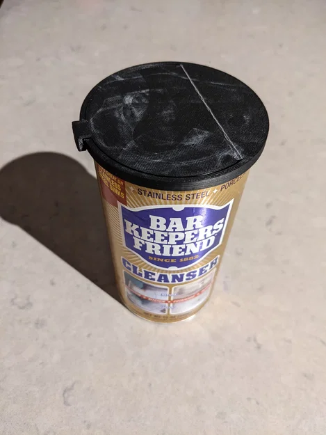 Nắp Gài Cho Hộp Bột Tẩy Rửa Barkeepers Friend - Image 2