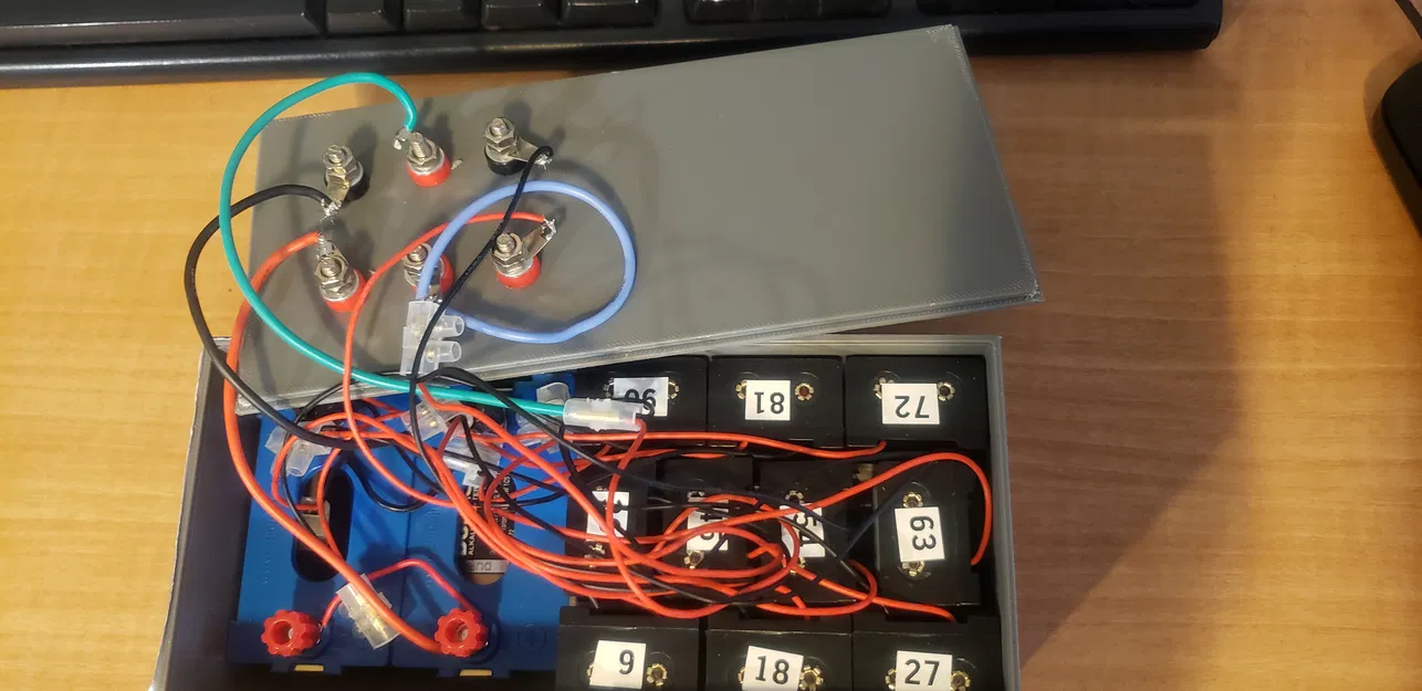 Hộp Pin A-B Radio Cổ Điển - Image 3