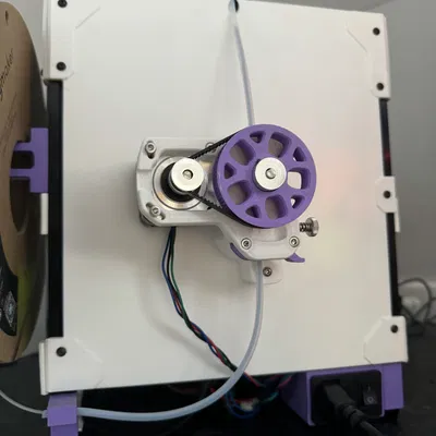 Tấm Lưng Có Đồng Hồ Quả Quýt và Gá Lắp Extruder M4 cho Voron V0.1