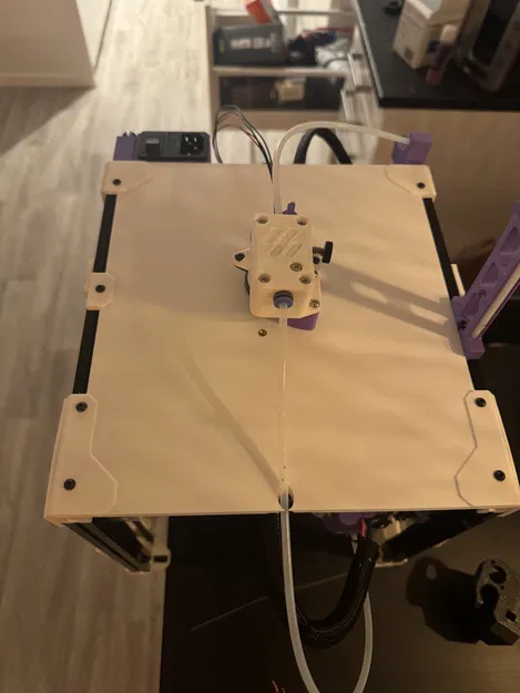 Tấm Lưng Có Đồng Hồ Quả Quýt và Gá Lắp Extruder M4 cho Voron V0.1 - Image 4