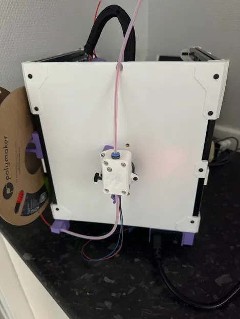 Tấm Lưng Có Đồng Hồ Quả Quýt và Gá Lắp Extruder M4 cho Voron V0.1 - Image 5