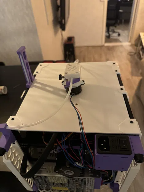 Tấm Lưng Có Đồng Hồ Quả Quýt và Gá Lắp Extruder M4 cho Voron V0.1 - Image 6