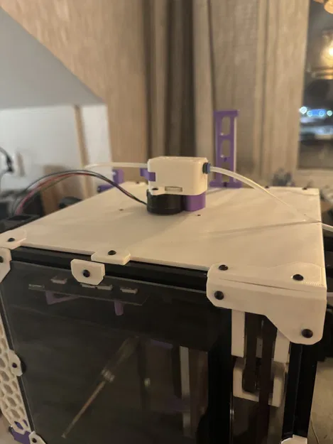 Tấm Lưng Có Đồng Hồ Quả Quýt và Gá Lắp Extruder M4 cho Voron V0.1 - Image 7