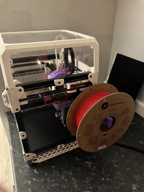 Tấm Lưng Có Đồng Hồ Quả Quýt và Gá Lắp Extruder M4 cho Voron V0.1 - Image 9