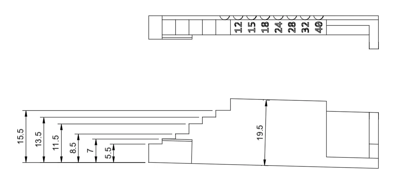 Bộ Căn Lề Hệ Mét và Danh Nghĩa Festool Domino - Image 2