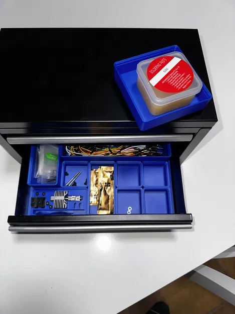 Hộp Đựng Đầu Phun & Phụ Kiện Bambu Chuẩn Gridfinity - Image 2