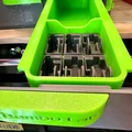 Giá đỡ Bambu Lab X1 / P1 / X1C có ngăn kéo, chỗ giữ khay in, và ngăn đựng rác - Thumbnail 9