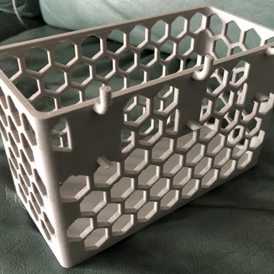 Rổ Pegboard, Cỡ Lớn - Lỗ 1/8" x Khoảng cách 1"