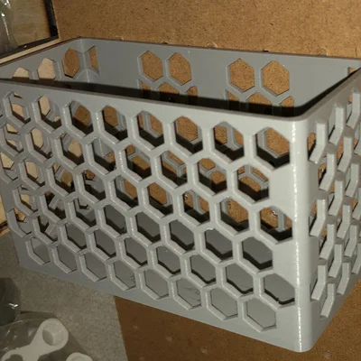 Rổ Pegboard, Cỡ Lớn - Lỗ 1/8" x Khoảng cách 1"