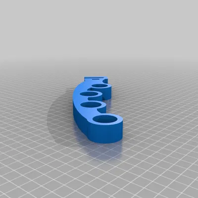 Kẹp Giá Đỡ Filament Cho Kệ Lưới Bằng Ống PVC 1/2 inch