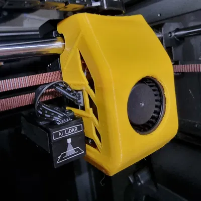 Vỏ Che Đầu Phun Creality K1 & K1 Max Có Khe Hở Cho LIDAR