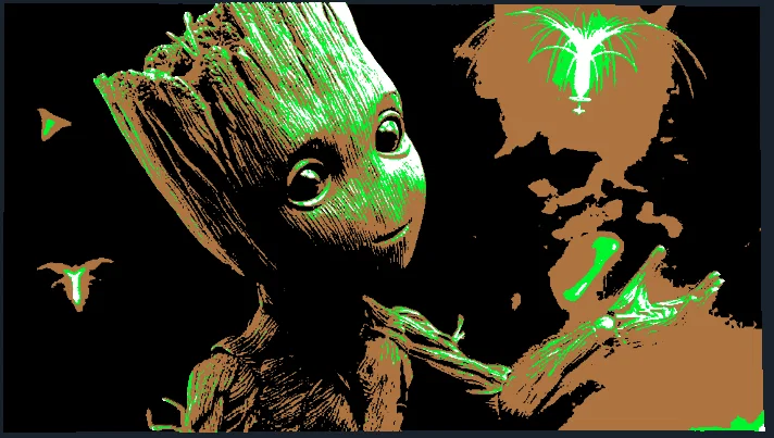 Mô hình Baby Groot Hueforge - Image 1